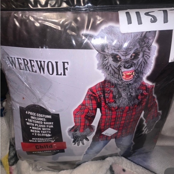 Kids XL 14-16 Halloween costume WEREWOLF- very cool costume - Picture 1 of 6